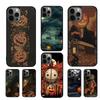 Чехол на телефон HALLOWEEN Призрак СТРАШНЫЙ ЖУТКИЙ Для iPhone 17 Air 16 15 14 11 12 13 Pro MAX Plus coque Чехол