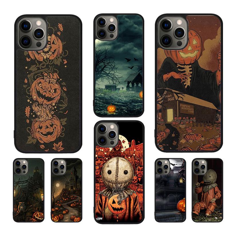 Чехол на телефон HALLOWEEN Призрак СТРАШНЫЙ ЖУТКИЙ Для iPhone 17 Air 16 15 14 11 12 13 Pro MAX Plus coque Чехол