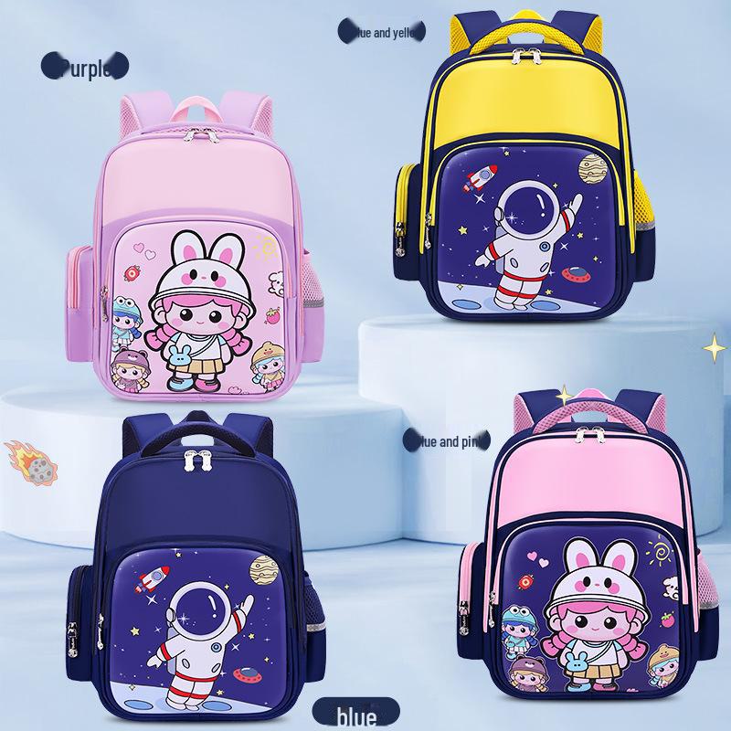 Large Capacity Backpack for Kindergarten To 3rd Grade Students - Unisex, Load-Reducing Design