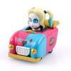 Beast Kingdom Harleyquin Side Side Side Squad Фигурки миникаров с полной спинкой BKD066715, 1 корейская игрушка