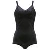 Bodysuit Slims Excess Holds Tummy In Made of Cotton Blend Material Smooth and BL A70 M [Wacoal] [EverChic] Non-wired, Fat, Place, (main Body),