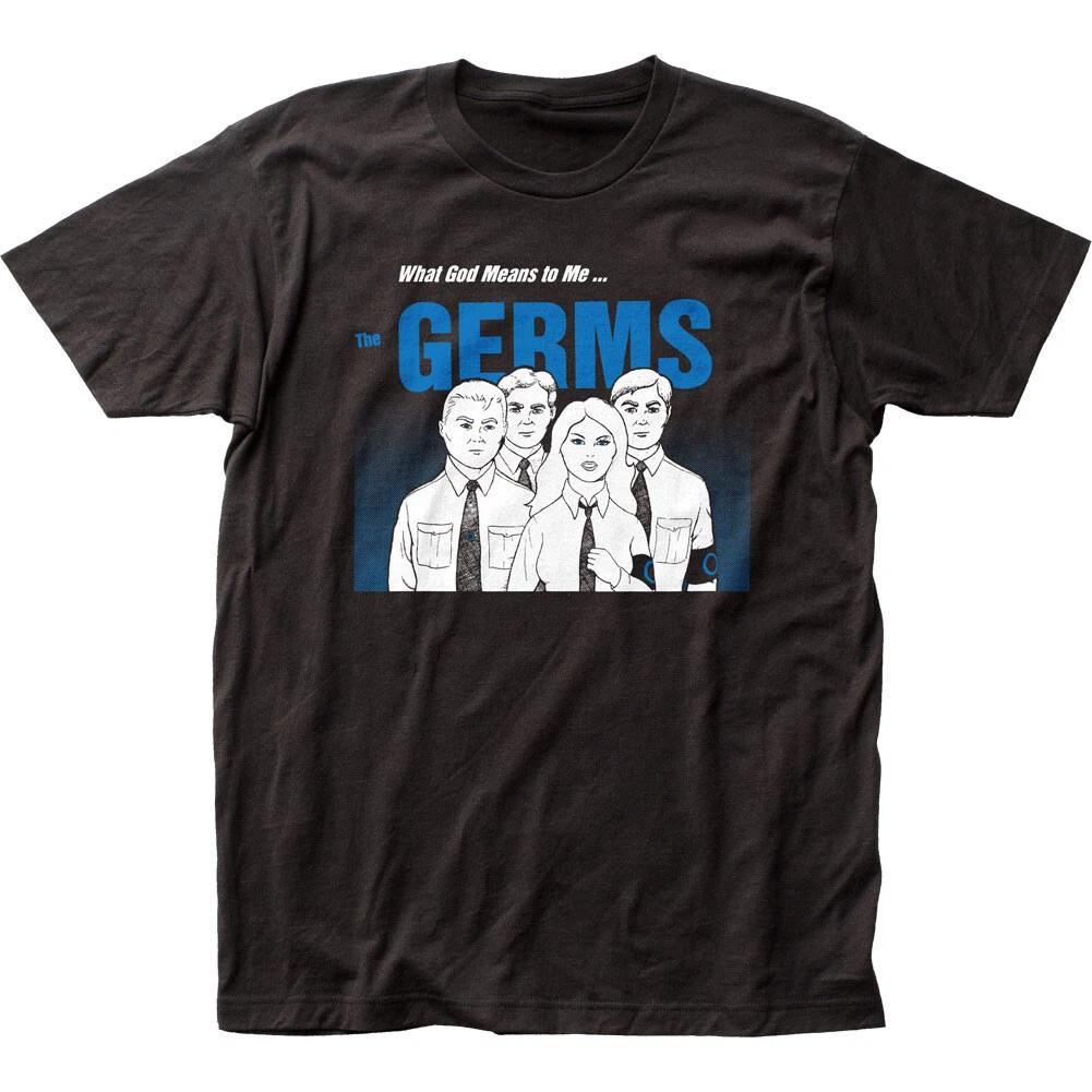 Germs What God Means To Me Mens T Shirt Rock and Roll Music Band Tee Black
