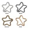 4 colors Stuffed Toys Tri-glide Star Buckle Doll Bags Accessories Belt Buttons Diy Dolls Buckles