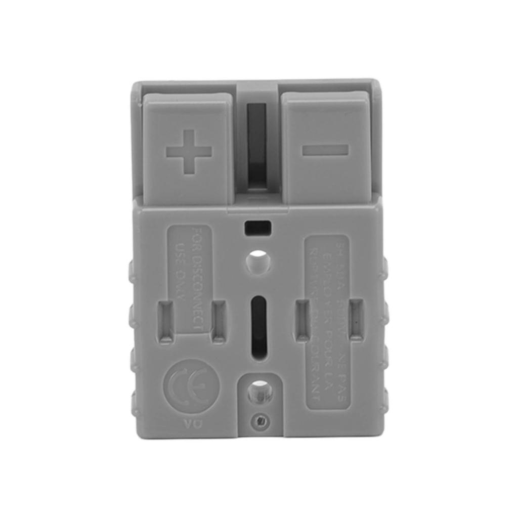 50A 600V Connector Double Pole High Current Power Supply Plug Connector for Solar Panel Dual