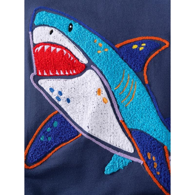 Autumn Cartoon Boys' Hoodie, European and American Style Cotton Children's Top