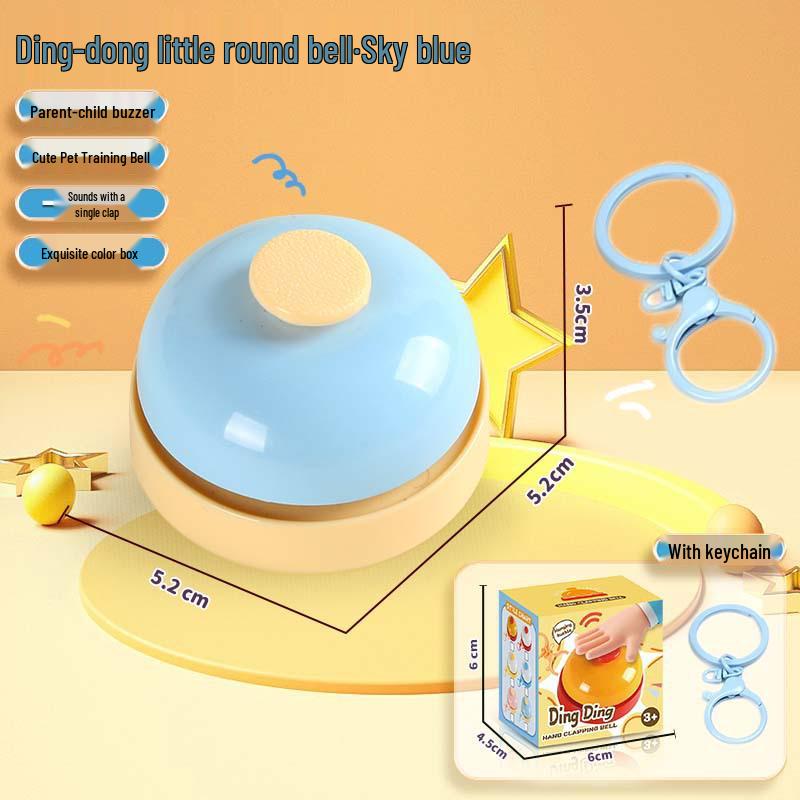 Cute Turtle Macaron Candy Box Buzzer - Cartoon Decompression Hand-Patting Bell Toy Gift