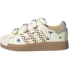 Оригинальные кроссовки Superstar 2 Cf Classic Shell Toe с низким верхом для детей Детские кроссовки Белые Коричневые JS2470