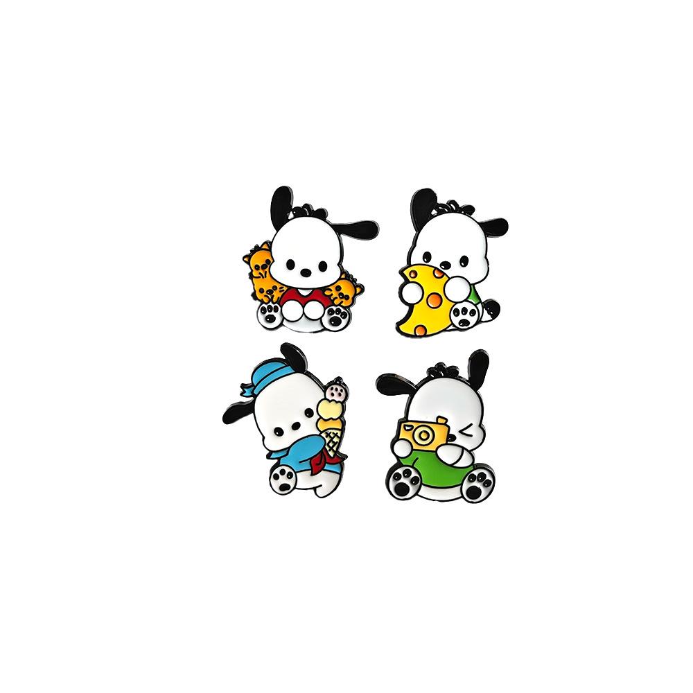 Японская брошь Sanrio Pompompurin – Милый мультяшный собачка, булавка, аксессуар для украшения