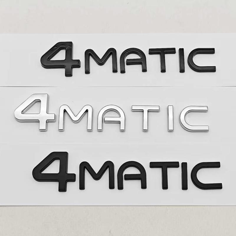 3D ABS Наклейка с буквами для автомобиля Значок 4MATIC Эмблема на задний багажник для Mercedes Benz EQA EQE EQC 250 300 350 400 450 500 Аксессуары SV8
