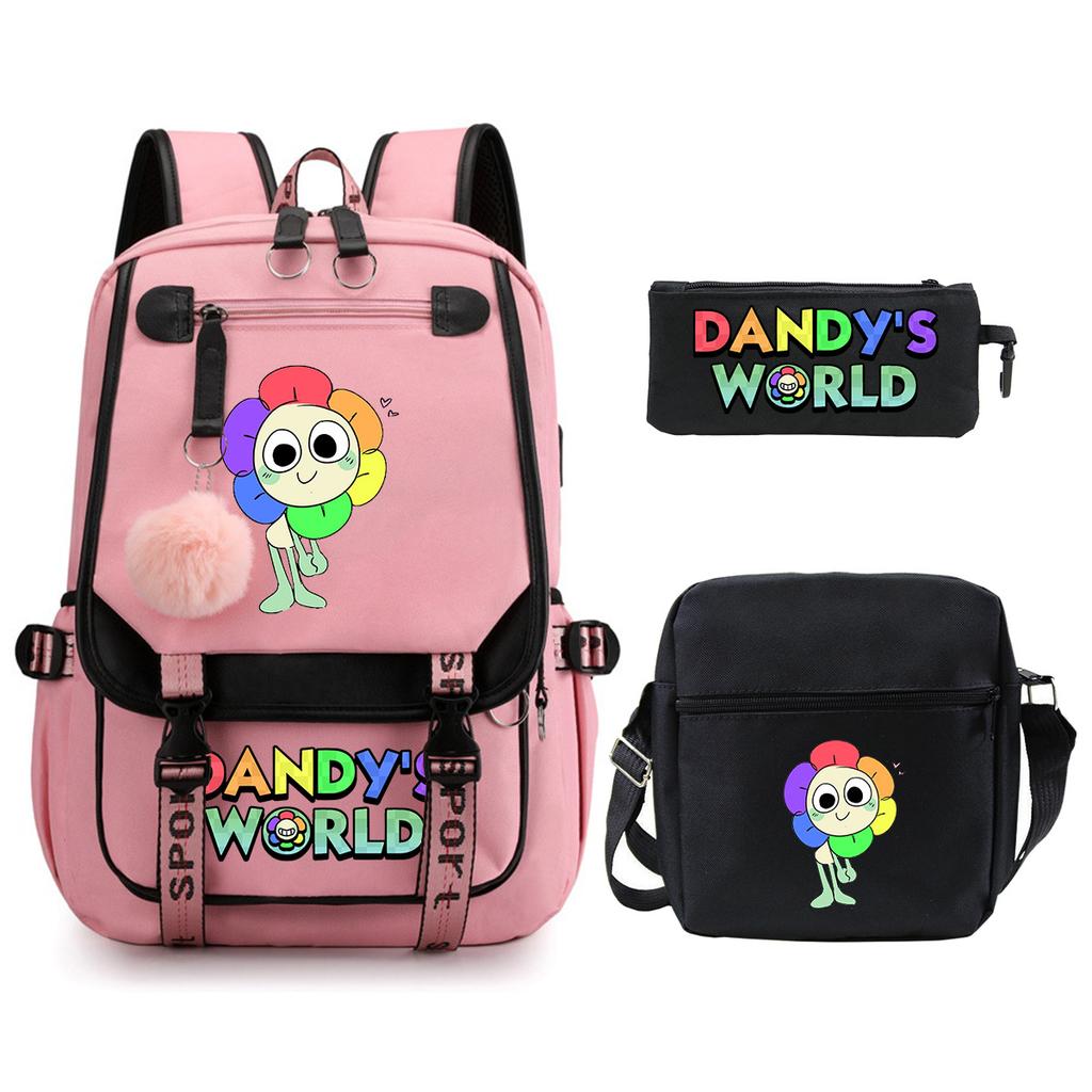 Детский рюкзак Dandy's world school trend большой вместимости для учеников начальной и средней школы, сумка для досуга