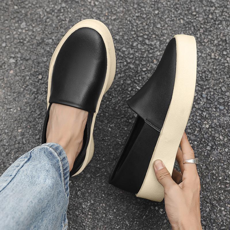 Fashion Luxury Brand Men's Loafers Slip-On Comfortable Casual Shoes Breathable Soft Sole Driving Moccasin Classic Male Walking Shoes
