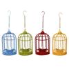Set of 4 Iron Cage Shaped Hanging Tea Light Candle Holders | Tealight Holder | T Light Candle Holders | Diwali Christmas Decorations Items