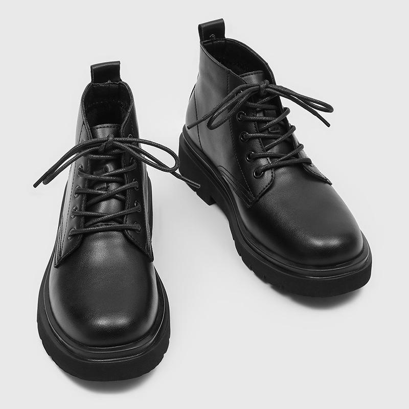 Premium British Dress Business Wedding Groom Young Man Platform Casual Men'S Boots