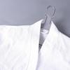 Hotel Inn All-Cotton Waffle Bathrobe with Reversible Collar - Perfect for Four Seasons, Hot Springs, and Salons - White Robe