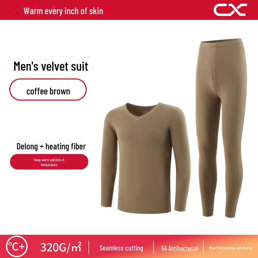 Мужской и женский термобелье из немецкого бархата - плюс бархат, плотный, теплый, приятный для кожи