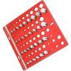 Nut and Bolt Screw Checker, 34 Inch and Metric Nut and Bolt Identification Gauge