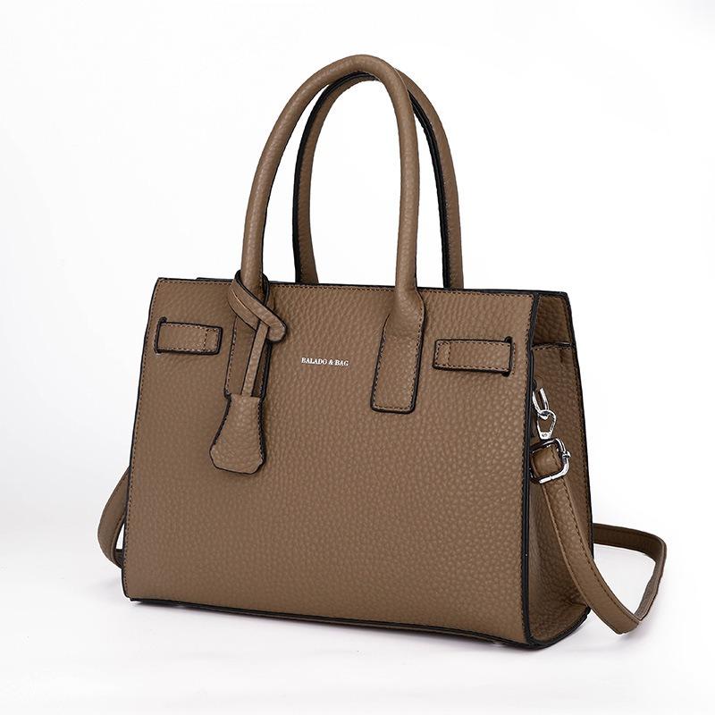 Очарование осени и зимы, лидерство в моде! Женская сумка в европейском и американском стиле с узором «Личи», совершенно новая.