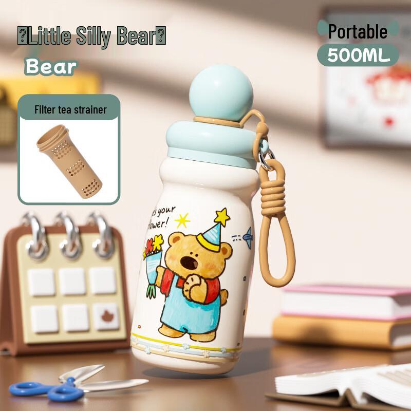 Cartoon Kids Insulated Water Bottle