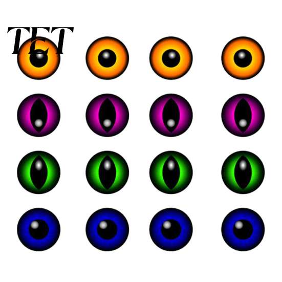Lighted Eye Props 12/16Pcs Halloween 3D Eyes Decoration, Glowing Spooky Wall Sticker, LED Stickers Light-Up Decor for Walls, Windows, Doors,