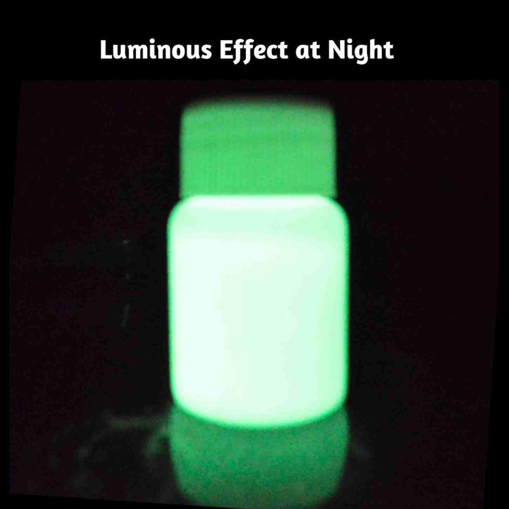 20 г Светящаяся в темноте Флуоресцентная Цветная Акриловая Люминесцентная Краска Яркий Пигмент DIY Поделки Инструмент для рисования
