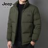 JEEP SPIRIT Мужская зимняя куртка с подкладкой и воротником-стойкой