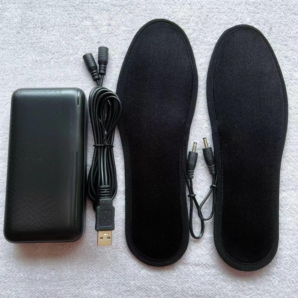 USB-перезаряжаемые стельки с подогревом - Электрические грелки для ног для использования на открытом воздухе