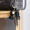 High-grade Star Keychain Bag Charm Bow Tassel Keyring  Friends Birthday Gifts