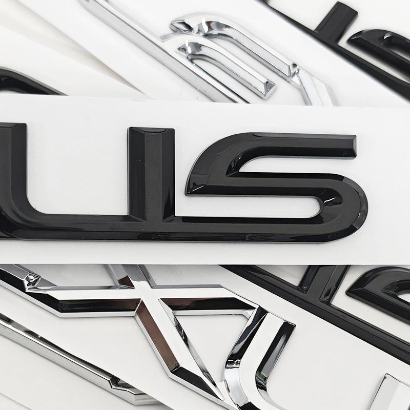 Interior Stickers 3D ABS Car Rear Trunk Emblem Badge Sticker Logo For Lexus ES300 IS300 IS350 ES250 ES350 IS250 CT200H GS350 NX2