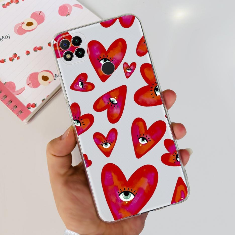 Чехол для Xiaomi Redmi 9C Милый Космонавт Мягкий Силиконовый Чехол для Телефона Для Xiaomi Redmi 9C NFC 9 C Redmi9C Задняя Крышка 6.53'' Funda Capa