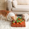 Carrot Interactive Dog Carrot Plush Toy Enrichment Dog Snuffle Puzzle Toys Cute Carrot Harvest Toy
