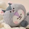 BT21 MANG BABY FLUFFY Лежащая кукла/ Брелок для ключей/ Костюмированный шкаф, набор из шляпы-ведра/ Мини-сумка-шнурок с подвесками/ Сумка-чехол для куклы-лица (5 вариантов)