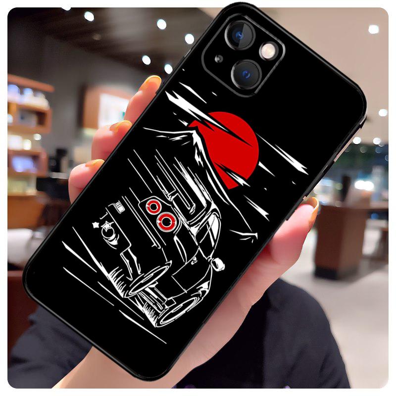 Япония JDM Спортивные Автомобили Мужской Мужчины Чехол Для iPhone 13 Pro Max 16 15 11 12 14 17 Pro Max mini 15 16 Plus 16e 17 Air Чехол Для Телефона