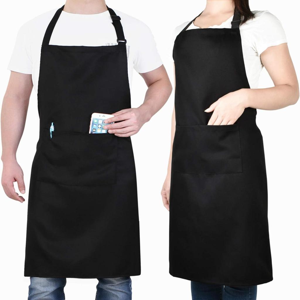 Fashion Kitchen Aprons Woman Men Chef Work Apron for Grill Restaurant Bar Shop Cafes Beauty Nails Studios Uniform Household 2025