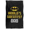 Batman World´S Greatest Dad Fathers Day Blanket