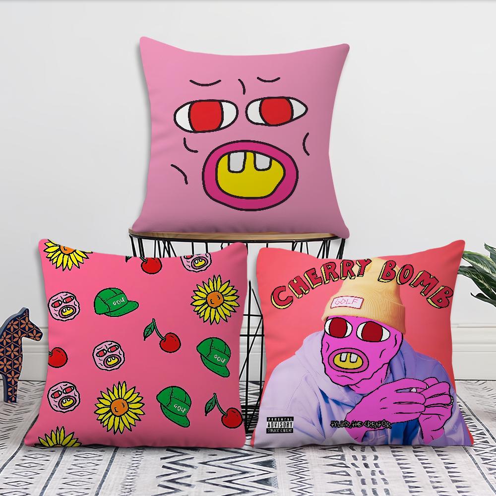 Мягкий чехол для подушки Чехол для подушки C-Cherry для дивана Tyler c-Creator Гостиная Домашний офис Бомба Декор Защитные чехлы