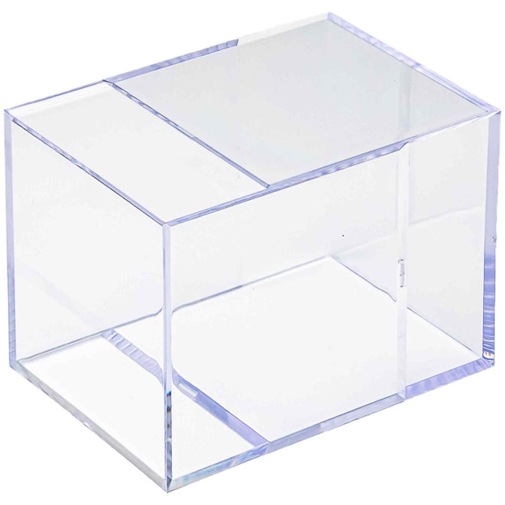 Minoru Cube Made In Japan Display Case Collection Case Figure Case Display Case Transparent Case Size X 12 (S Pieces, Clear)