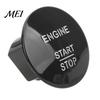 Start Button Replacement for Mercedes Engine Stop Switch Benz, Car Push Direct Plug-in Starter Switch, Button, Accessory Metal Panel Butto