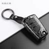 Для Toyota Camry Rav4 Forturner Hilux Auris Corolla Avensis Verso Yaris Aygo Scion Tc ABS Чехол-футляр для автомобильного ключа в стиле карбона