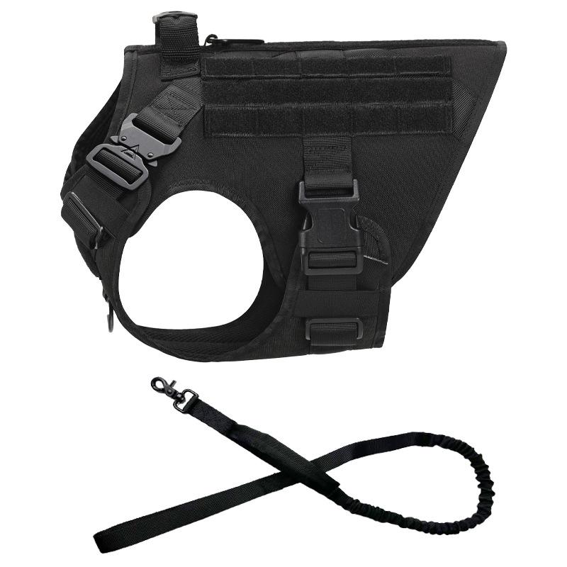 1000D Тактический жилет для собак MOLLE для прогулок и тренировок
