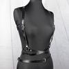 Leather Harness For Women Punk Harness Punk Leather Harness Belt Underbust Corset Top With Strap Punk Body Chain Belt