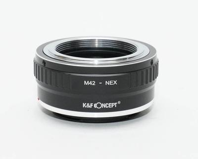Адаптер объектива CONCEPT M42 на NEX с салфеткой для объектива K&F E-mount m42-nex (КФНЕКС)