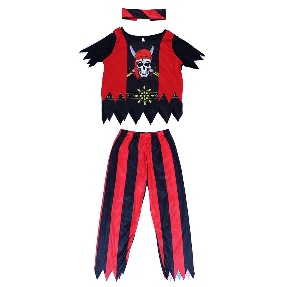 Хэллоуин костюмы дети пиратская одежда карнавальные костюмы карибский пират капитан джек наряд