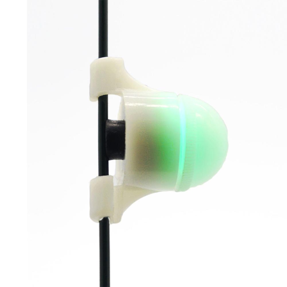 Рыболовный сигнализатор поклевки Электронный зажим-колокольчик на кончик удилища Чувствительный электронный индикатор оповещения для рыбалки на открытом воздухе днем и ночью