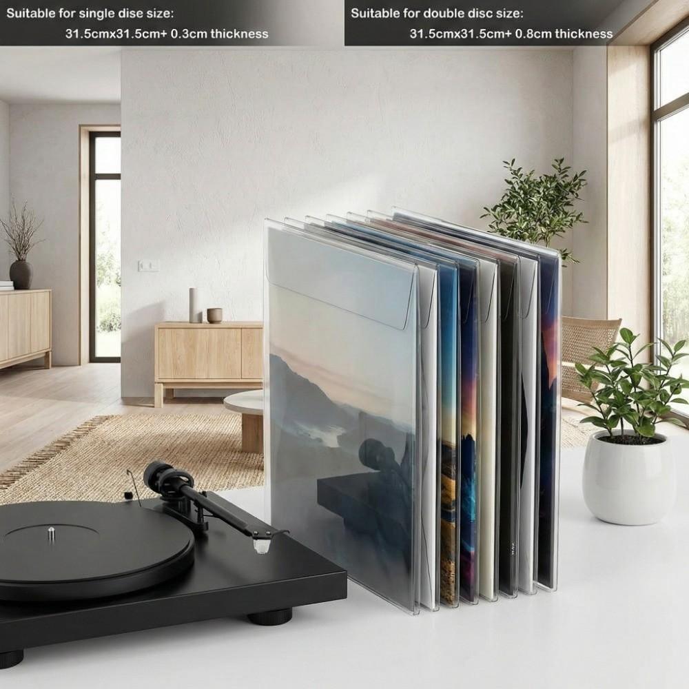 7/10/12 inch LP Record Cover Thickened Record Protection New Vinyl Outer Sleeves  Record