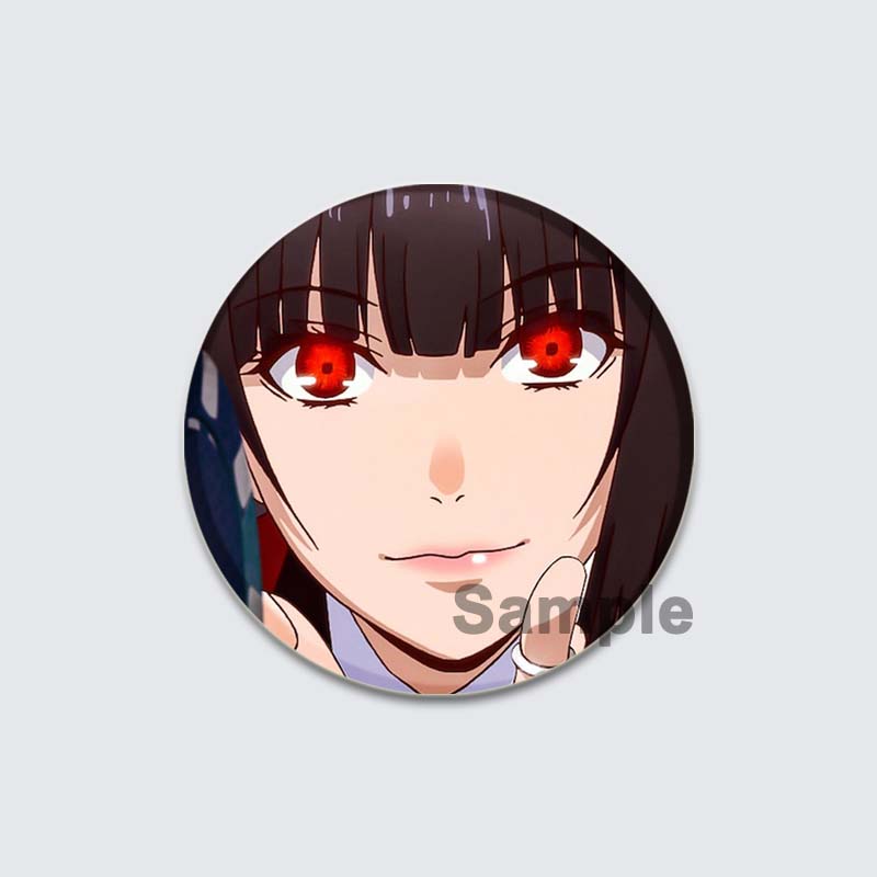 32/44/58 мм аниме Kakegurui Брошь ручной работы булавка мультяшная фигурка Юмэко Джабами значок мультяшный косплей значок для рюкзака Декор ювелирные изделия подарки