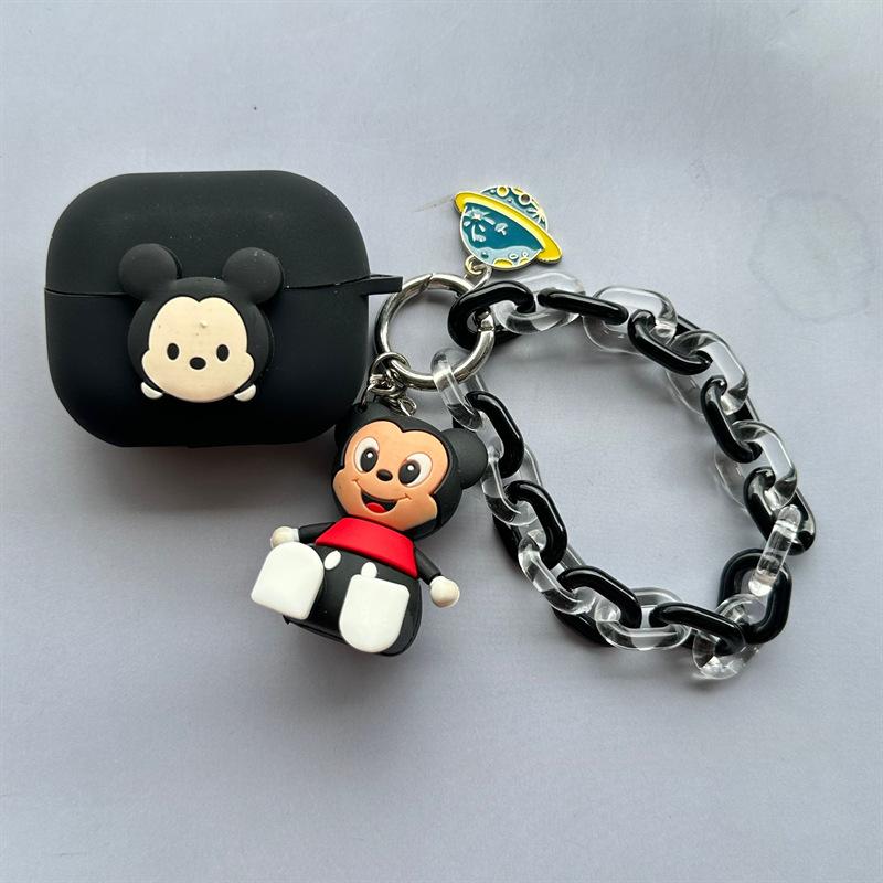 For Samsung Galaxy Buds 1/1Pro Bluetooth Headset Case Bracelet Cartoon Silicone Soft Case
