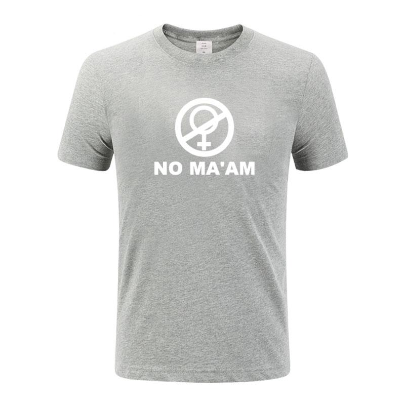 New Summer Short Sleeve Tshirt For Unisex Married With Children Al Bundy No Maam Maam Logo Funny Cotton Tops