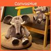 Elephant Cute Plush Doll With Pp Cotton Filling For Kids Decoration Bedroom