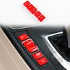 4X Gear Shift Panel Side Button Cover For BMW 1-4 Series F20 F30 Car Accessories