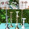 Metal Candle Holder Candlestick Stand Flowers Vase Home Wedding Table Decor